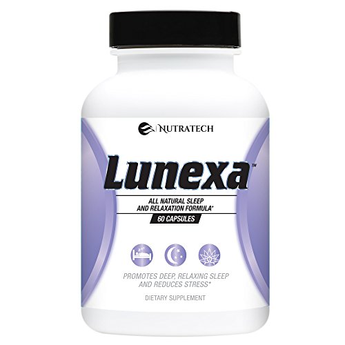 Lunexa – All Natural Daily Sleep Formula for Deep Relaxing Sleep and Stress Relief