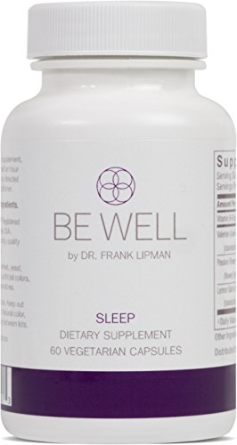 Be Well by Dr. Frank Lipman | Sleep Formula | Helps you Fall Asleep and Stay Asleep | Herbal Formula | Natural. Safe. Non-Habit Forming | Non-GMO | Gluten-Free | 60 Capsules