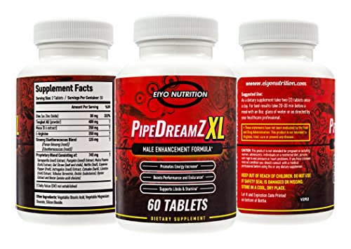 Male Enhancement Pills Natural - Testosterone Booster, Larger Penis, Thicker Enlargement Formula, Best Sexual Control, For Huge Man, Male Enhancing Pill, Enhancing Pills, Zappa Nutrition PipeDreamZ XL