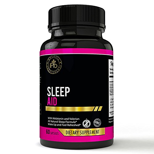SLEEP AID all natural, herbal supplement, sleep formula Relaxing & Calming Blend for insomnia, sleep disorders, pain relief,reduce anxiety, falling and staying asleep NO side effects.iPro Organic