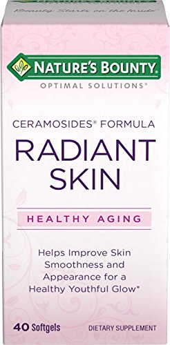Nature's Bounty Optimal Solutions Radiant Skin Ceramocides, 40 Softgels