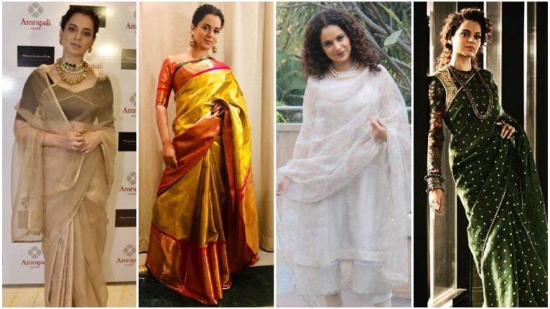 Kangana Ranaut's Style File for Manikarnika Promotions Resonated With Her On-Screen Character - View Pics