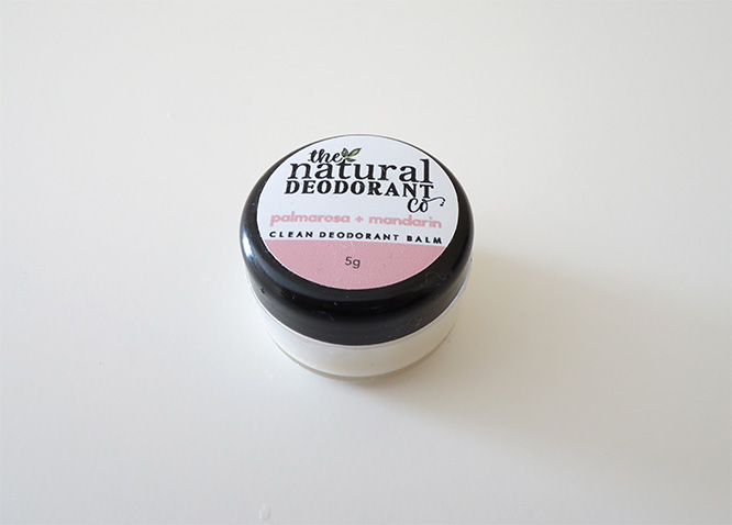 The Natural Deodorant Co. Clean Deodorant Balm - sample pot