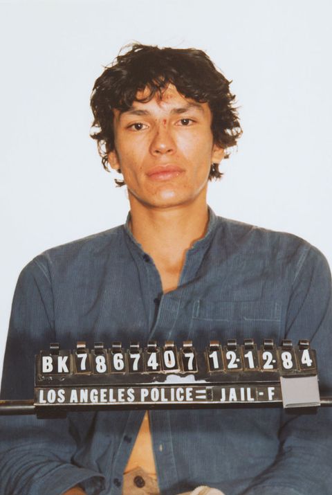 Mass Murderer Richard Ramirez After Being Captured by Police Mass Murderer Richard Ramirez After Being Captured by Police