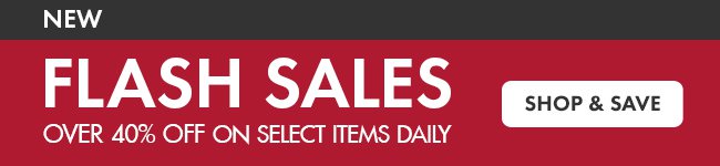 Get Over 40% Off on Select Items Daily