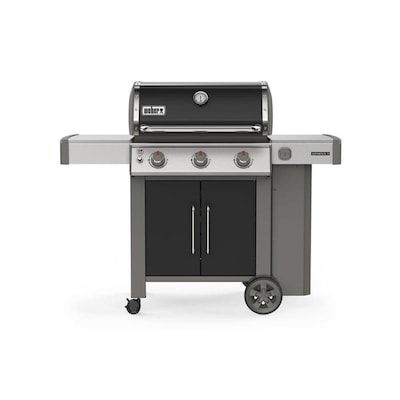 Weber Genesis II E-315 Black 3-Burner Liquid Propane Gas Grill