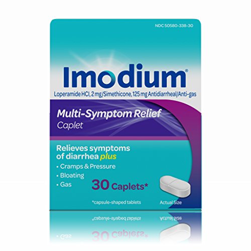 Imodium Multi-Symptom Relief Caplets, 30 Count