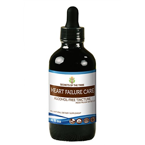 Heart Failure care Alcohol-FREE Liquid Extract, Organic Herbs (Hawthorn Leaf and Flower, Goldenseal Root) Tincture Supplement (4 FL OZ)
