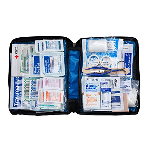 First Aid Only All-purpose First Aid Kit, Soft Case with Zipper, 299-Piece Kit, Large, Color Varies