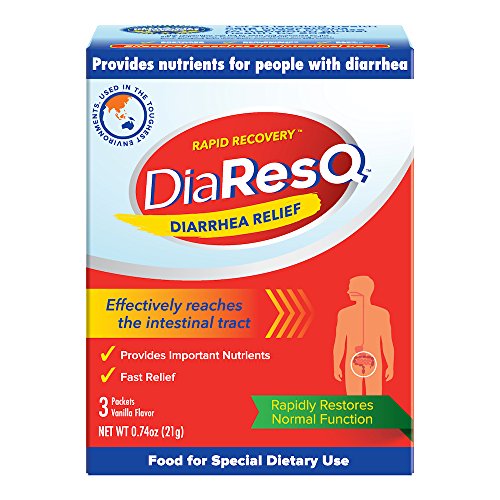DiaResQ Vanilla Diarrhea Relief for Adults, 3 Count