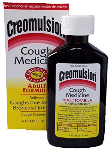 Creomulsion Adult Cough Medicine, 4 Ounce (Pack of 3)