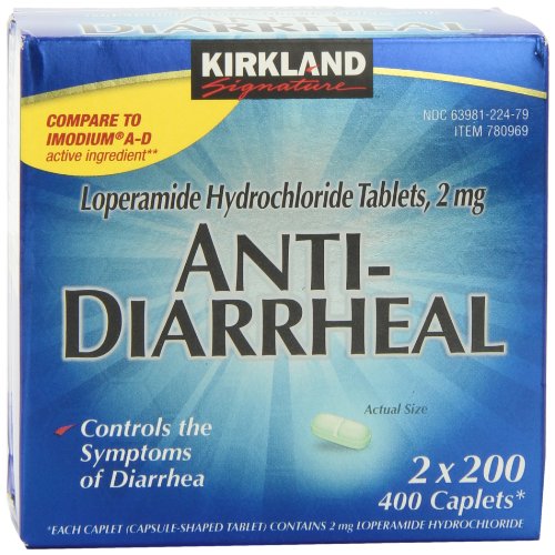 Kirkland Signature Anti-Diarrheal 400 Caplets