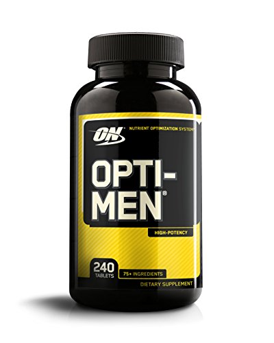 Optimum Nutrition Opti-Men Daily Multivitamin Supplement, 240 Count (Packaging may vary)
