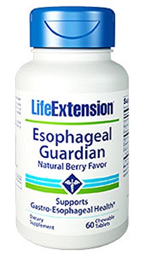 Life Extension Esophageal Guardian Chewable Tablets, 60 Count