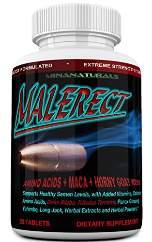 MALERECT Male Natural Enlargement Pills, Testosterone Booster – Add Length, Girth & Stiffness. Male Pills. Gain More Energy and Performance.