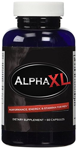  Alpha XL - The #1 Most Potent & Powerful Male Supplement Pills Ideal For Men with Low T Testosterone Levels! All Natural & Clinically Proven Ingredients Performance Booster 1 Bottle Supply