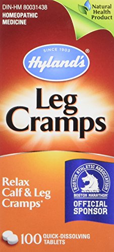 Hyland's Leg Cramp Tablets, Natural Relief of Calf, Leg and Foot Cramp, 100 Count