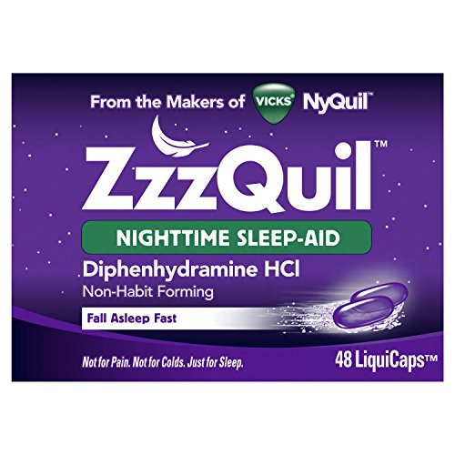 Vicks ZzzQuil Nighttime Sleep Aid LiquiCaps 48 ct, Package May Vary