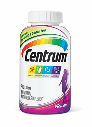Centrum Women (200 Count) Multivitamin / Multimineral Supplement Tablet, Vitamin D3