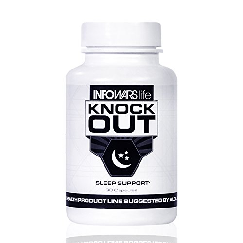 Knockout Sleep Support (30 Capsules) – Natural Sleep Aid with Melatonin, Valerian, Chamomile & More – Non Habit Forming Sleeping Pills to Fall Asleep & Stay Asleep