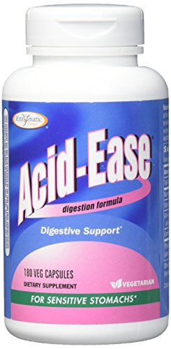 Enzymatic Therapy Acid-Ease Digestion Formula for Sensitive Stomachs, 180 Veg Capsules