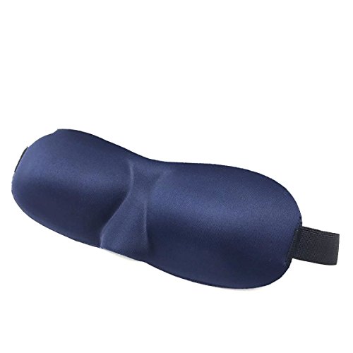 Smartrip Sleep Mask,A Quality Travel Mask and Natural Rest Aid for Sleep Disorders & Insomnia,Navy Blue