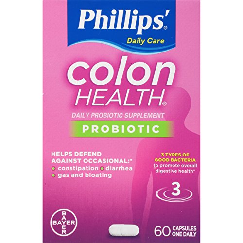 Phillips' Colon Health Daily Probiotic Supplement, 60 Count