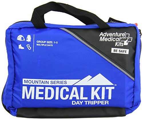 Adventure Medical Kits Mountain Series Daytripper First Aid Kit, Backcountry Medical Care, Comprehensive Guide, Easy Care, Water-Resistant Zipper, Durable Case, Lightweight, 15oz
