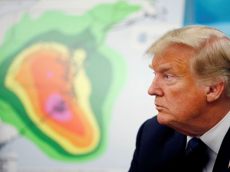 Donald Trump says the White House is &#39;totally prepared&#39; to provide aid when Florence hits