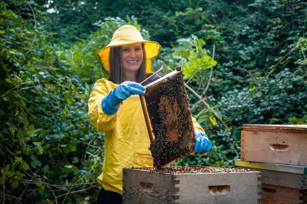 DCU PhD student Saorla Kavanagh, who led the research that found Irish heather honey has health benefits comparable with Manuka honey