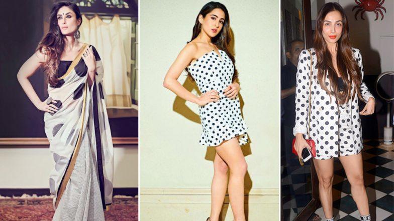 Sara Ali Khan, Kareena Kapoor Khan and Malaika Arora are Obsessed With Polka Dots and You Should Be Too!