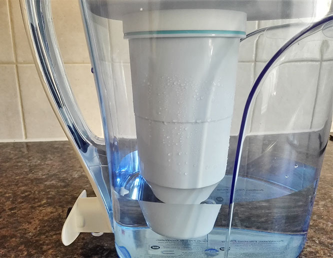 zerowater filter in the jug