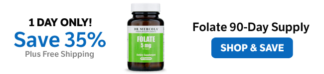 Save 35% on Folate 90-Day Supply
