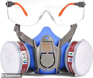 This valved gas mask is claimed to match up to the highest filtration standard