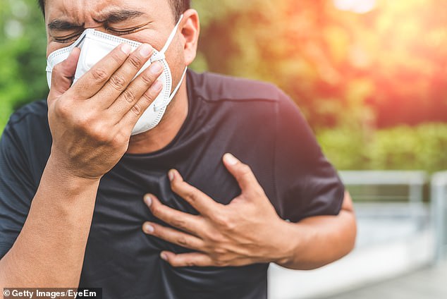 Emerging evidence suggests that coronavirus may attack blood vessels and cause blood clots that trigger heart attack or pulmonary embolisms in patients - despite treatment with blood thinners  (file)