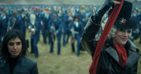 'the umbrella academy' season 2   the handler and lila fight scene