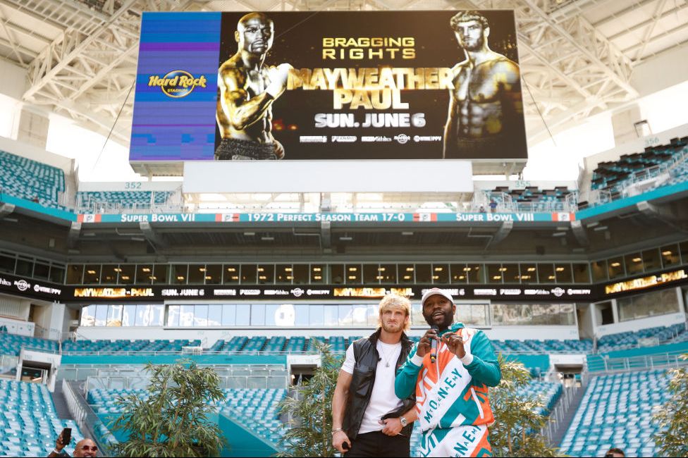 floyd mayweather v logan paul media availability